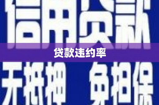 米易贷款违约率