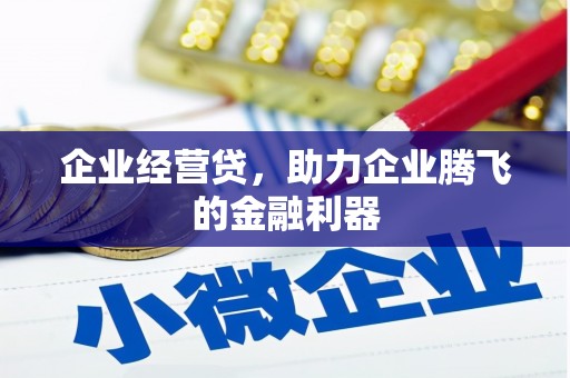 米易企业经营贷，助力企业腾飞的金融利器