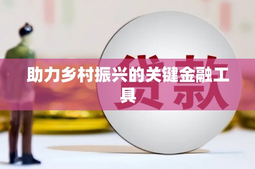 米易助力乡村振兴的关键金融工具