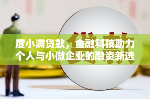 米易度小满贷款，金融科技助力个人与小微企业的融资新选择