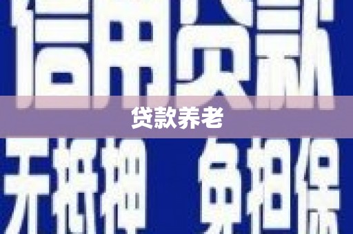 米易贷款养老