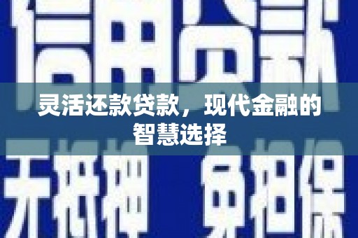 米易灵活还款贷款，现代金融的智慧选择