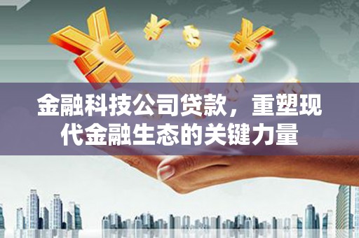 米易金融科技公司贷款，重塑现代金融生态的关键力量